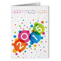 Plantable Seed Paper Holiday Greeting Card - - Happy Holidays (Happy New Year)